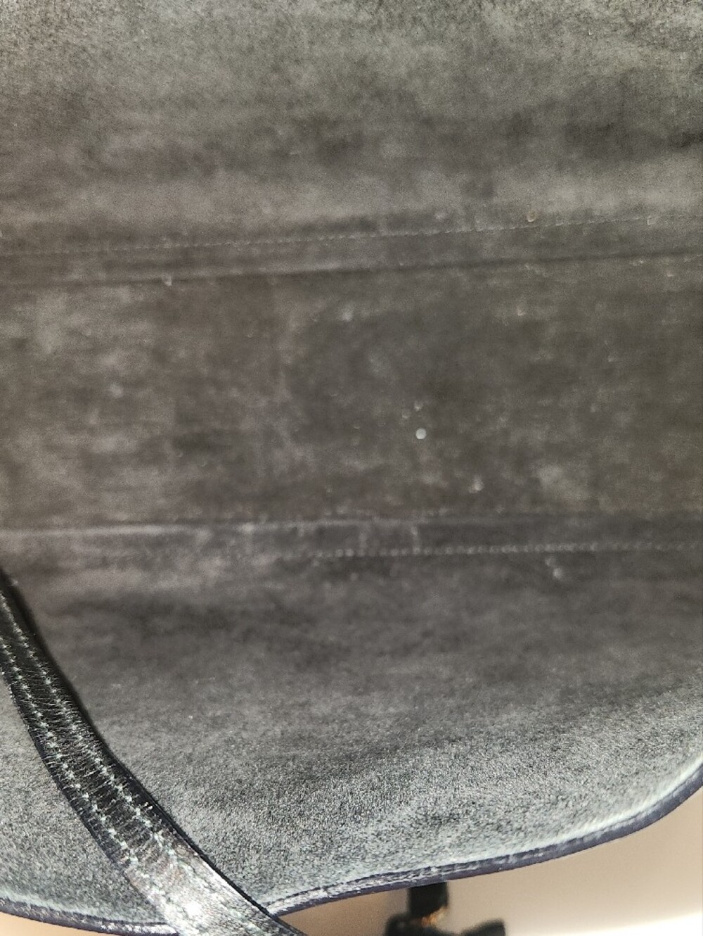 Vintage GUCCI Black Leather Bamboo Top Handle Bag Tom Ford Era With Pouch COA - Picture 9 of 16